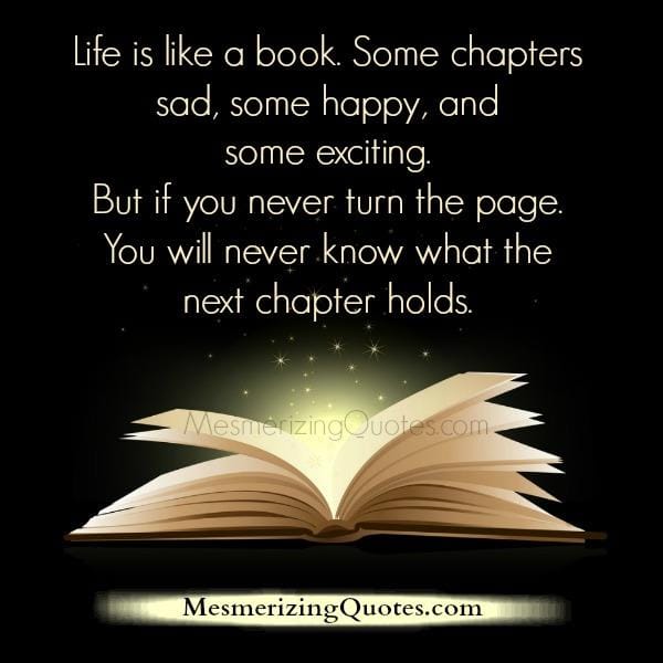 Life is like a book