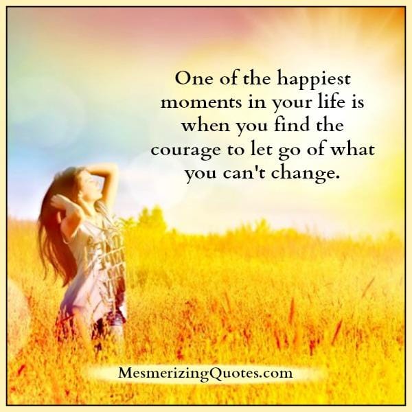 One of the happiest moments in your life