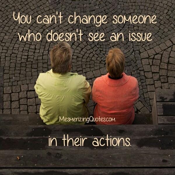 Someone who doesn't see an issue in their actions