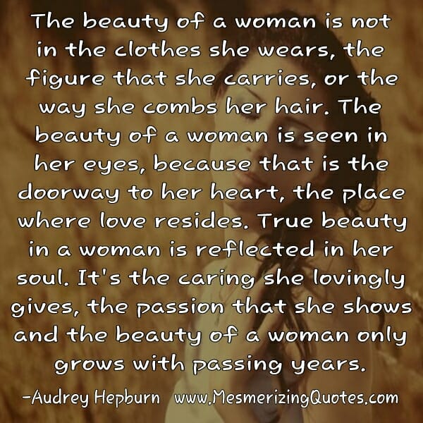 The Beauty of a Woman