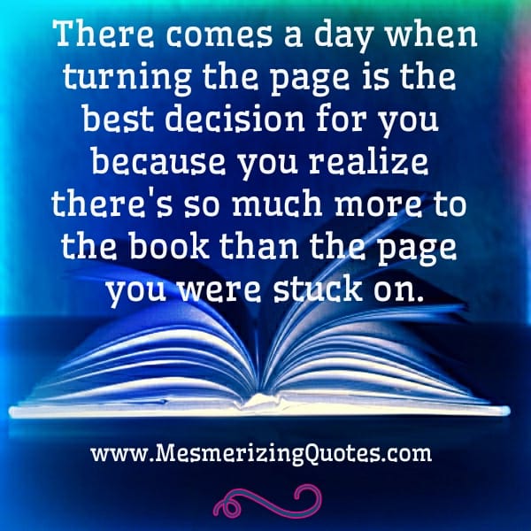 There comes a day when you realize