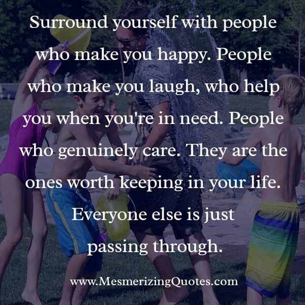 Those people who genuinely care