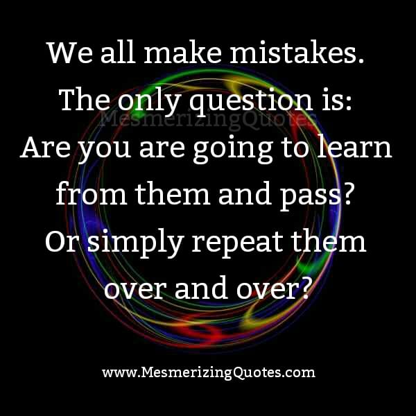 We all make mistakes