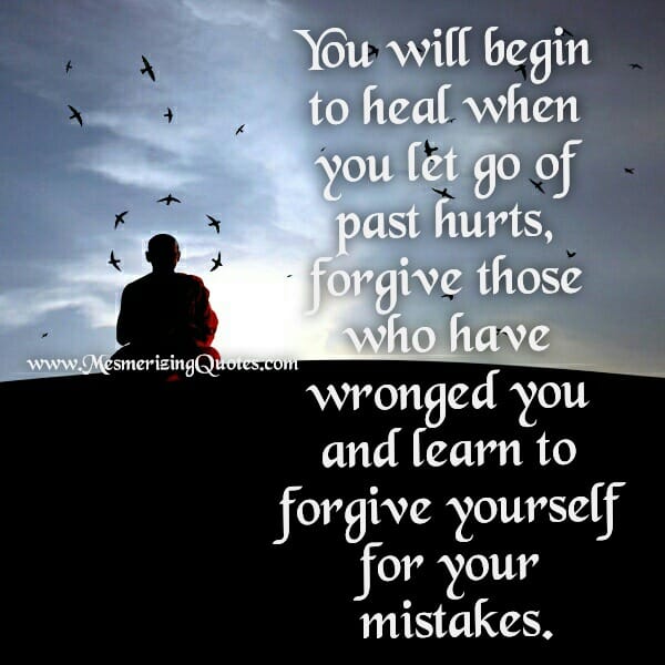 When you will begin to heal from your past