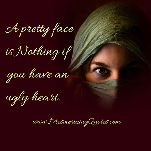 If you have an Ugly Heart