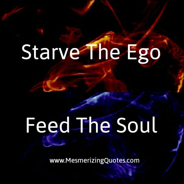 Don’t let the Ego take us over