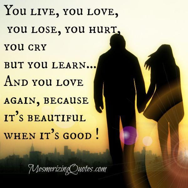 You can love again
