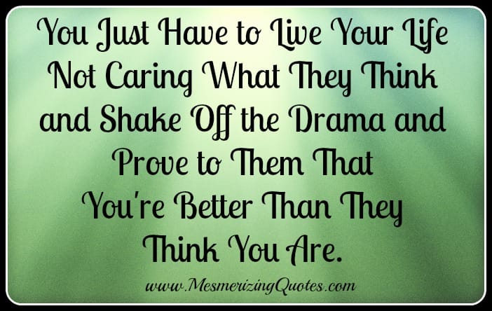 You're better than they think you are