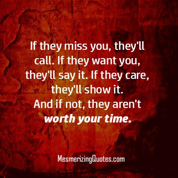 If People Care About You They Will Show It Mesmerizing Quotes