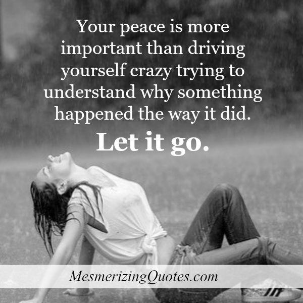 When you are trying to understand why something happened? - Mesmerizing